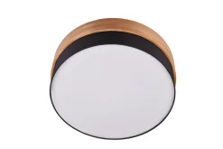 Trio Lighting Kjøkkenlampe|Vinduslampe-Seasons Taklampe 50 cm E14 Svart/Tre