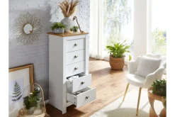 Sideboard & Skjenker-Seddik Sideboard 39 cm Rektangulær Natur,Hvit