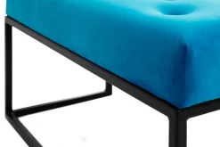 Entrebenk|Benk-Sego Sittepuff 80x35x42 cm Lind Sammet 6