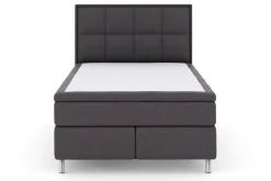 Kontinentalsenger|Komplett Sengepakke-Select No 4 Komplett Sengepakke 140x200 Fast Mørkegrå