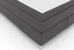 Kontinentalsenger|Komplett Sengepakke-Select No 4 Komplett Sengepakke 140x200 Fast Mørkegrå