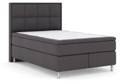 Kontinentalsenger|Komplett Sengepakke-Select No 4 Komplett Sengepakke 140x200 Fast Mørkegrå