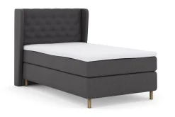 Kontinentalsenger|Komplett Sengepakke-Select No 3 Komplett Sengepakke 120x200 Medium Mørkegrå