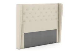 Sengetilbehør & Sengegavl-Select Sengegavl med Sider 140 cm Beige
