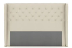 Sengetilbehør & Sengegavl-Select Sengegavl med Sider 210 cm Beige