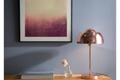 Bordlampe|Vinduslampe-Senette Bordlampe 24 cm Kobber
