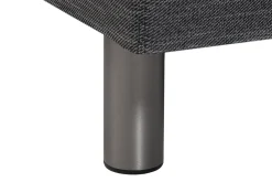 Sengebein 4-pakning 16 cm Børstet Metall