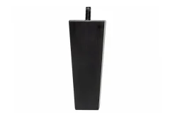 Sengetilbehør & Sengegavl|Møbelhengsler-Sengeben 23 cm 4-Pack Svart
