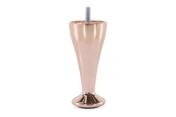 Sengetilbehør & Sengegavl|Møbelhengsler-Sengeben 4-P 12 cm Roségull