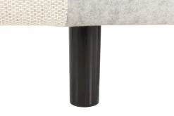 Sengetilbehør & Sengegavl-Sengegavl Dypstiftet 140 cm Beige