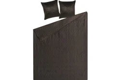 Sengeteppe-Sengeteppe Rayen med puter 160x220 cm Brun