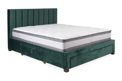 Sengeramme & Sengestamme|Seng Med Oppbevaring-Seng GRACE med skuffer uten madrass 160x200cm Grønn
