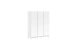 Seng med nattbord garderobe kommode Eva 3-dører