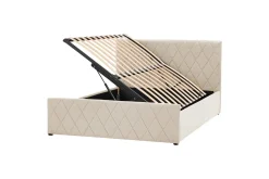 Sengeramme & Sengestamme|Seng Med Oppbevaring-Seng med oppbevaring Rochefort Beige