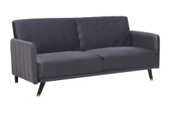 Velour Sofa & Fløyel Sofa|Sovesofaer-Senja Sovesofa 200 cm Grey