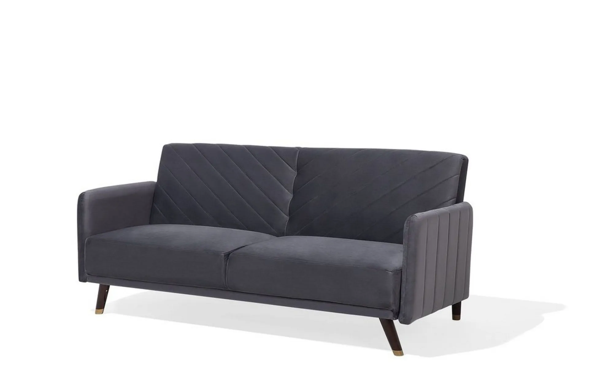 Velour Sofa & Fløyel Sofa|Sovesofaer-Senja Sovesofa 200 cm Grey
