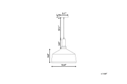 Kjøkkenlampe|Taklampe-Sepik Taklampe 34 cm Hvit