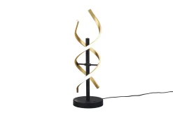 Trio Lighting Vinduslampe|Bordlampe-Sequence LED-Bordlampe /Matt Svart Matt messing