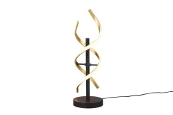 Trio Lighting Vinduslampe|Bordlampe-Sequence LED-Bordlampe /Matt Svart Matt messing