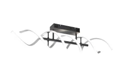 Trio Lighting Sequence LED-Taklampe /Matt Svart