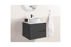 Servantskap Quintela Sort, Hvit, 60x52x48 cm