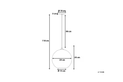 Kjøkkenlampe|Taklampe-Sessera Taklampe 15 cm Sølv