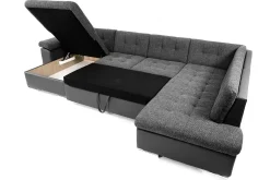 Majestic Furniture Sovesofaer-4-seters Hjørnesovesofa Alm 3 + Alm 4