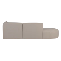 WOOOD 2-seters sofa med sjeselong Chios utendørs