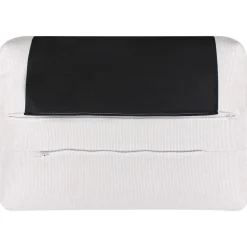 2 Seter Sofa-2-seters sofa Reinen Hvit,Svart