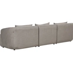 Hjørnesofa-3-seters sofa Svansele Taupe