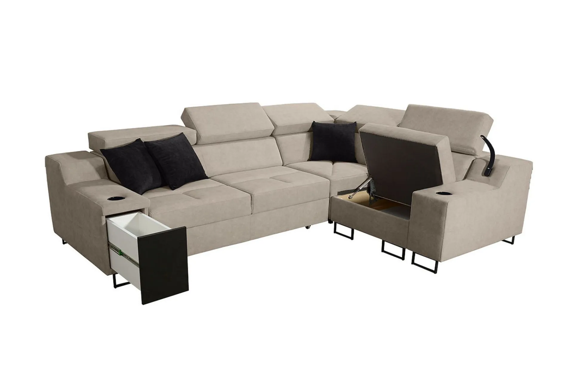 4-seters Sovesofa Høyre
