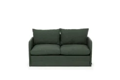 Sovesofaer-2-seters sovesofa Rubby (148 x 70 x 66 cm) Grønn
