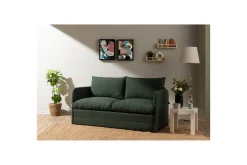 Sovesofaer-2-seters sovesofa Rubby (148 x 70 x 66 cm) Grønn