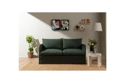 Sovesofaer-2-seters sovesofa Rubby (148 x 70 x 66 cm) Grønn