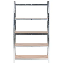 Tilbehør Utendørs-Sett med 2 garasjehyller Xitta 90 cm Sølv/brun