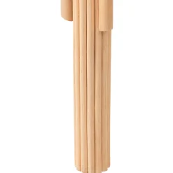 Loungebord & Sofabord Utendørs-Sett med 3 sofabord utendørs Paralia rotting Naturlig/beige