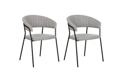 Sett med 2 spisestoler Mariposa