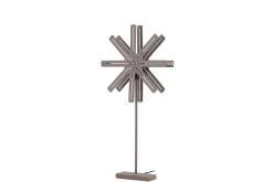 Venture Home Julelys|Adventsstake-Säfsen Adventsstjerne / Julelampe 40 cm Mocca