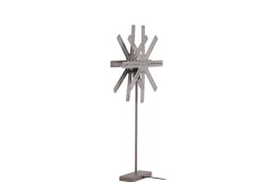 Venture Home Julelys|Adventsstake-Säfsen Adventsstjerne / Julelampe 40 cm Mocca