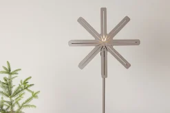 Venture Home Julelys|Adventsstake-Säfsen Adventsstjerne / Julelampe 40 cm Mocca
