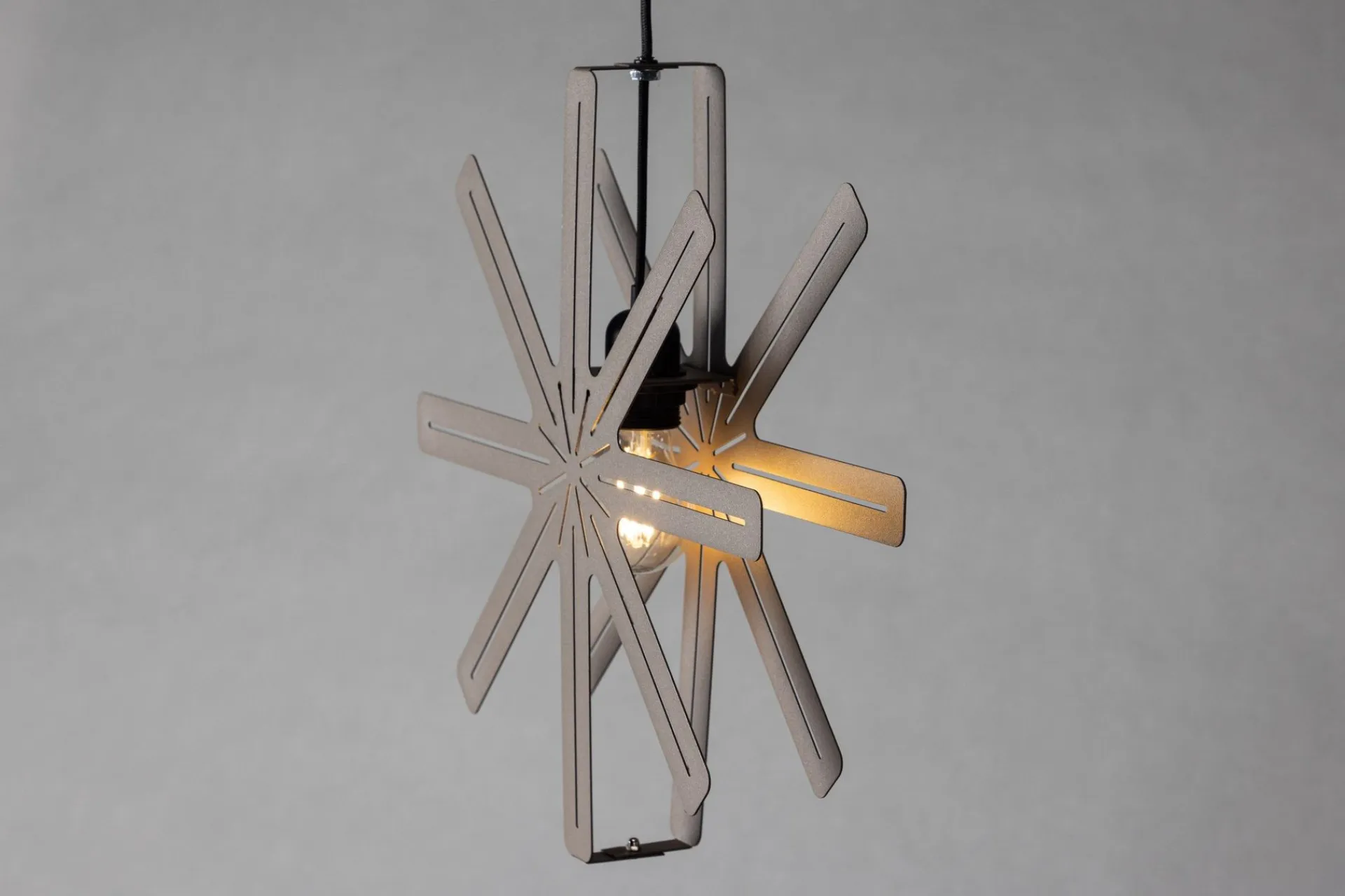 Venture Home Julelys|Julepynt & Juledekorasjon-Säfsen Adventsstjerne / Julelampe 40 cm Mocca