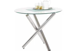Loft24 Shadi Spisebord Rundt 90 cm Glass