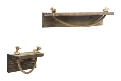 Baderom-Shauntina Toalettrullholder 17 cm Valnöt