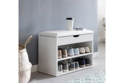 Wohnling Skohylle & Skostativ|Gangoppbevaring-Shiheem Skohylle 60x30 cm Hvit