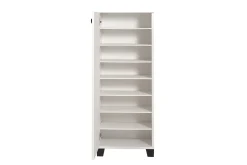 Gangoppbevaring-Shoe Cabinet Hvit|Svart Svart,Hvit