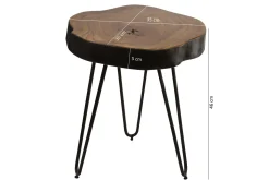 Wohnling Avlastningsbord-Sibbie Avlastningsbord 35 cm Tre/Natur