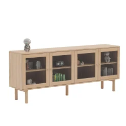 Sideboard & Skjenker-Sideboard HOME4YOU eikefinish