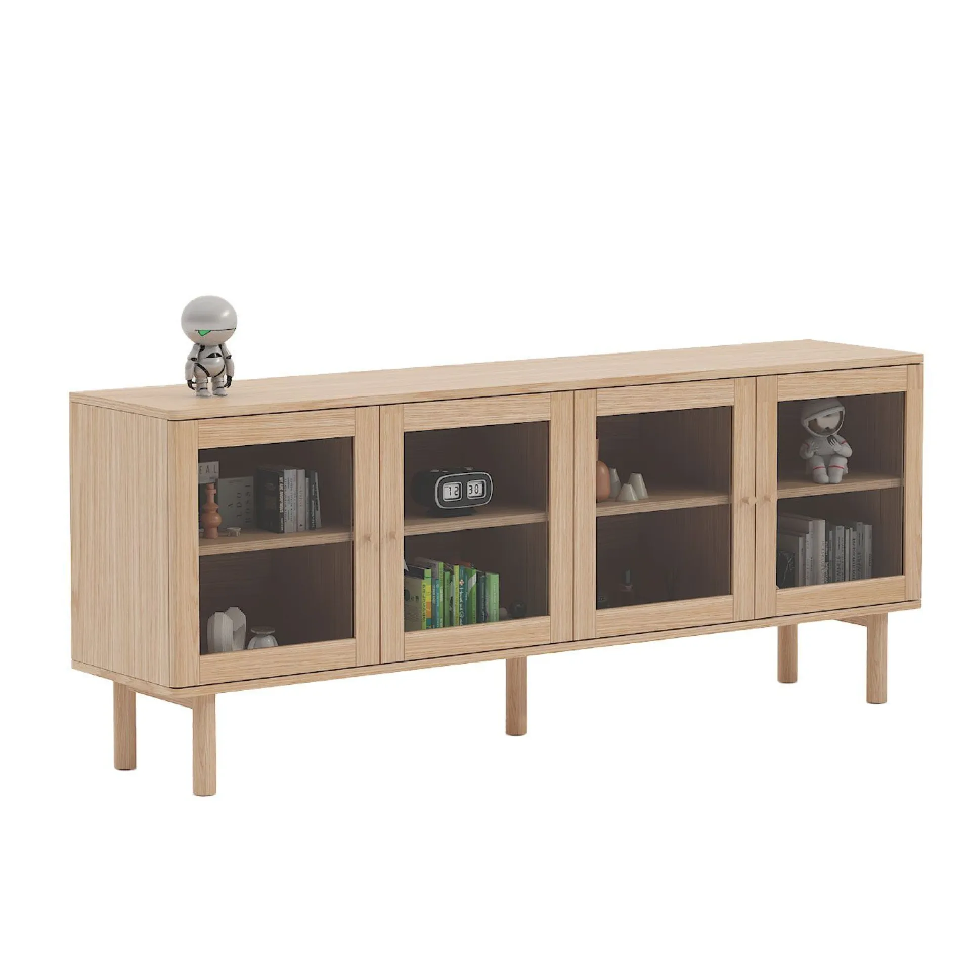 Sideboard & Skjenker-Sideboard HOME4YOU eikefinish