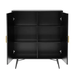 Sideboard & Skjenker-Sideboard HOME4YOU Svart