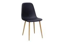 Bark Spisegrupper-Siena spisegruppe rund 130 cm med 6 Nibe spisestoler Eik